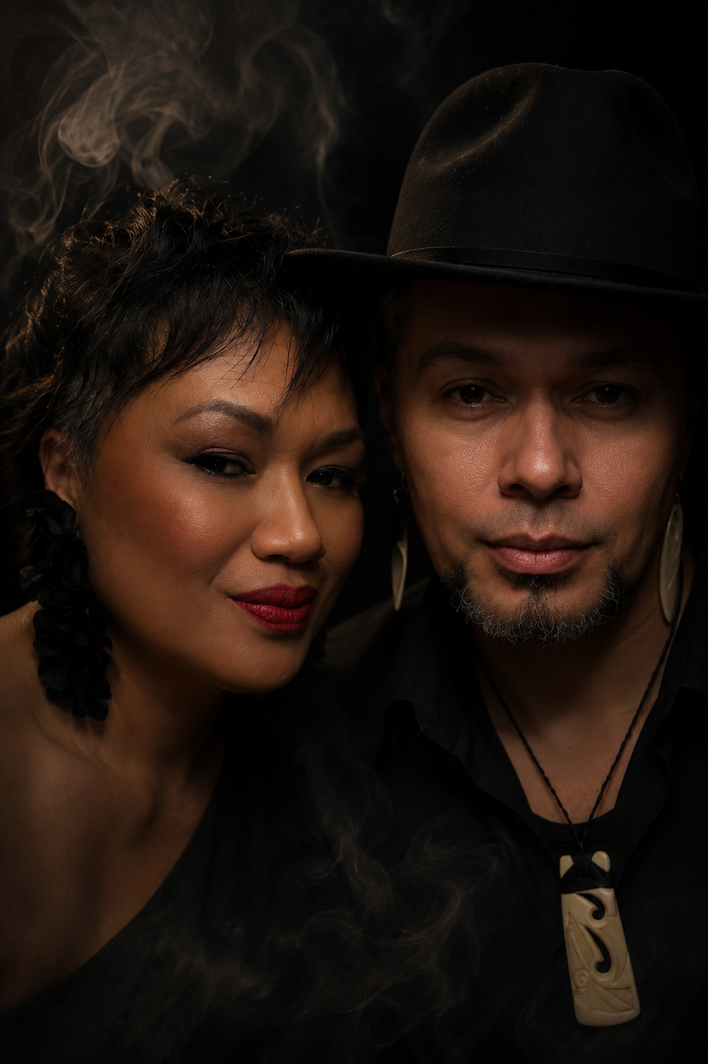 Paula Parore and Clay Darius — founders of His & Hers Media